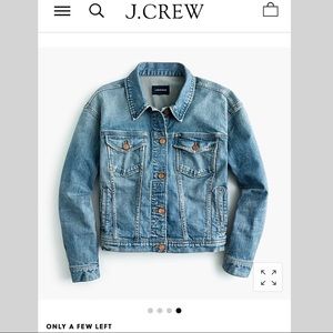 J Crew Classic Denim Jacket